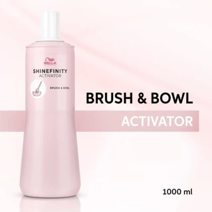 WELLA - Shinefinity Activator - Brush & Bowl 2% 1L 4 WELLA - Shinefinity Activator - Brush & Bowl 2% 1L - Image 2