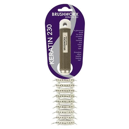 BRUSHWORX - Keratin 230 - Vent Hair Brush 4 BRUSHWORX - Keratin 230 - Vent Hair Brush - Image 2
