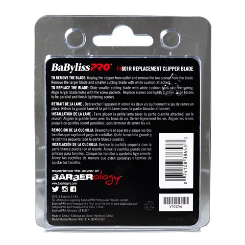 BABYLISS PRO - Replacement Hair Clipper Taper Blade Silver FX801R 5 BABYLISS PRO - Replacement Hair Clipper Taper Blade Silver FX801R - Image 3
