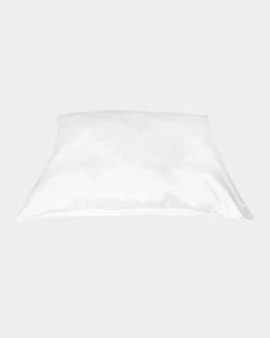 BETTY DAIN CREATIONS - Satin Pillow Case - White