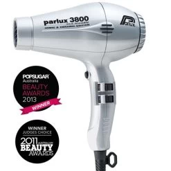 PARLUX - 3800 Eco Friendly Ionic & Ceramic Dryer - Silver