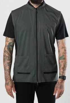 BARBER STRONG - The Barber Vest - Gunmetal Grey