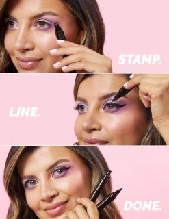 THE QUICK FLICK - Winged Eyeliner Stamp - Intense Black - To The Point -Care Product Shop 4 STAMP LINE DONE TQF Pink 1120x1450 1024x10242x 46506.1625620155