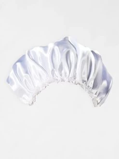 BETTY DAIN CREATIONS - Satinette Sleep Cap - White -Care Product Shop 426 WHT WEB IMAGES 3 1000x 40543.1671065388