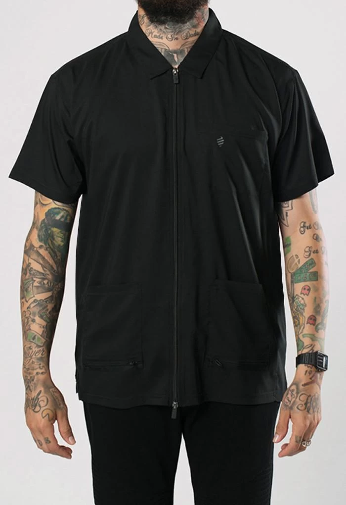 BARBER STRONG - The Barber Jacket - White 8 BARBER STRONG - The Barber Jacket - White - Image 6