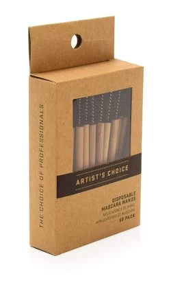 ARTIST'S CHOICE - Disposable Bamboo Mascara Wands - 50 Pack -Care Product Shop 71H5VvzWo9L. SL1500 35779.1624327037