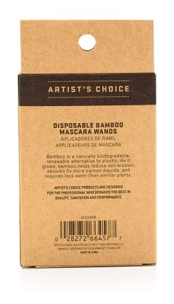 ARTIST'S CHOICE - Disposable Bamboo Mascara Wands - 50 Pack -Care Product Shop 816ESIt2E7L. SL1500 34669.1624327037