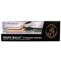 SILVER BULLET - Fastlane Titanium Rose Gold 38mm Curling Iron -Care Product Shop 900872 2 24219.1657593165