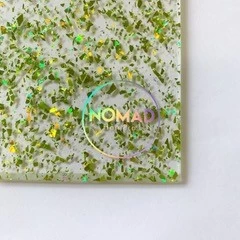 NOMAD HAIR PRO - Avril (Green) Glitter Foil / Balayage Board - Big Poppa