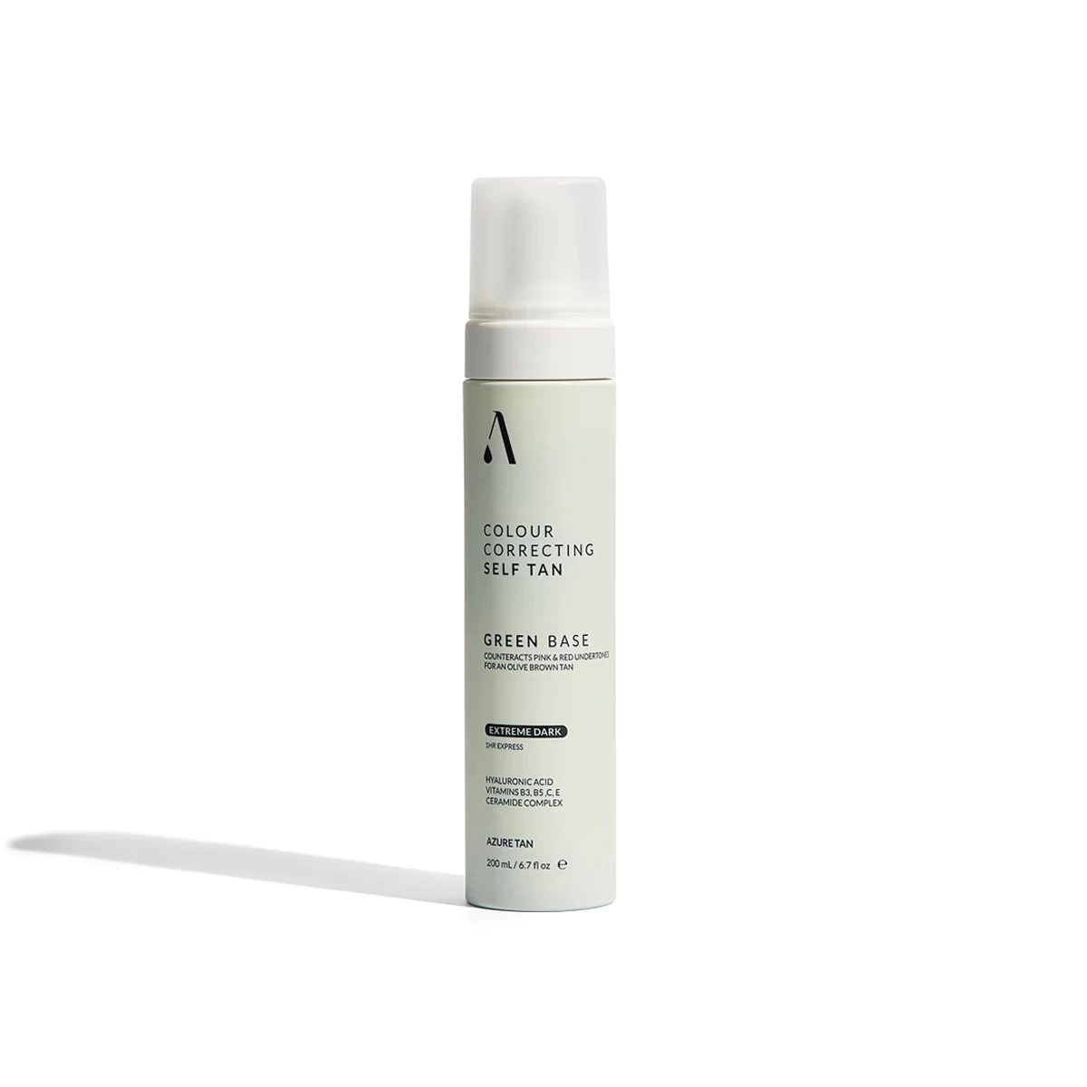 AZURE TAN - Self Tan Mousse - Green Base - Extreme Dark 200ml 3 AZURE TAN - Self Tan Mousse - Green Base - Extreme Dark 200ml
