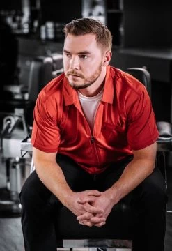 BARBER STRONG - The Barber Jacket - Red 13 BARBER STRONG - The Barber Jacket - Red -Care Product Shop BARBER JACKET 0575 1800x1800 50690.1579821944