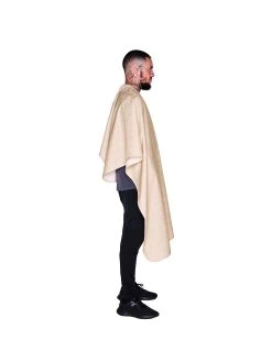 BARBER STRONG - The Barber Cape - Barber Shield Khaki -Care Product Shop BSC17 KHAKI3 89268.1679356164
