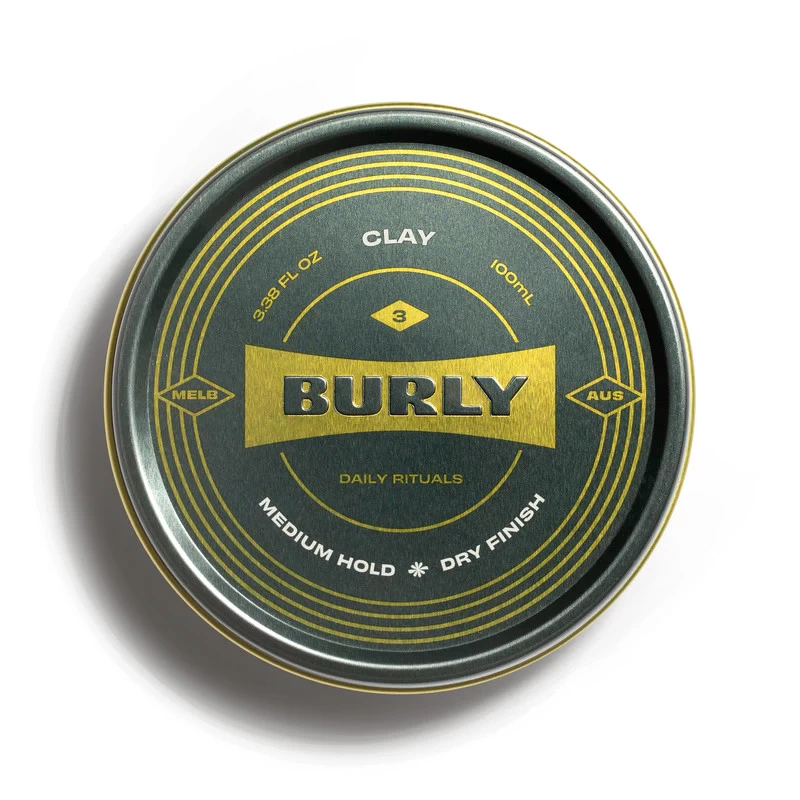 BURLY - Australian Made Natural Clay 100ml 3 BURLY - Australian Made Natural Clay 100ml