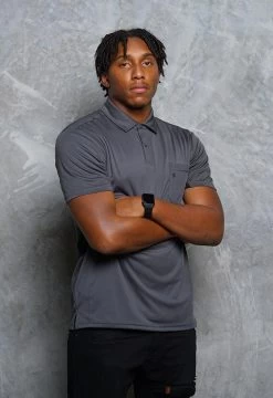 BARBER STRONG - The Barber Polo - Gunmetal Grey