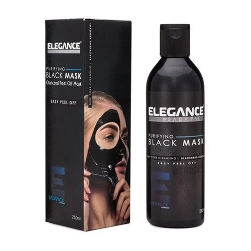 ELEGANCE - Purifying Black Mask 250ml 5 ELEGANCE - Purifying Black Mask 250ml - Image 3