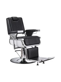 KARMA - Brisbane Barber Chair - Black/Chrome
