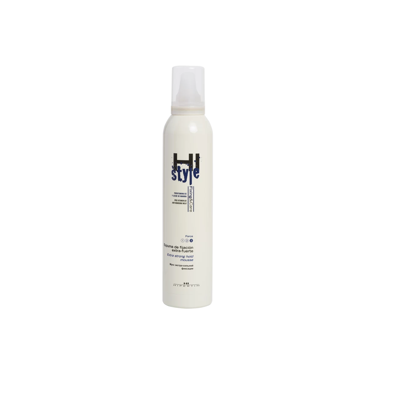 HIPERTIN - Hi-Style - Extra Strong Hold Mousse 250ml 3 HIPERTIN - Hi-Style - Extra Strong Hold Mousse 250ml