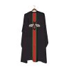 DEYAZ - Premium Salon Cape Black With Red Centre Stripe -Care Product Shop Gucci Black with Red Centre Stripe 04526.1661152041