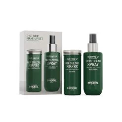 IMMORTAL NYC - Hair Building Fibers 20g & Fibers Locking Spray 150ml 2-in-1 Set - Dark Brown -Care Product Shop ImmortalNYCHairBuildingFibers20g FibersLockingSpray150ml2in1Set DarkBrownPackaging 600x 11254.1673918094