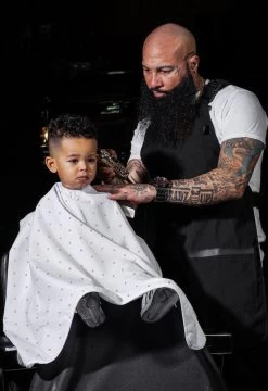 KIDDIE GUARDZ - Universal Guard Set & BARBER STRONG Kids Cape 17 KIDDIE GUARDZ - Universal Guard Set & BARBER STRONG Kids Cape -Care Product Shop Kids Barber Shield Cape 19171.1675833036