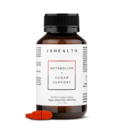 JSHEALTH VITAMINS - Metabolism + Sugar Support Formula - 60 Tablets