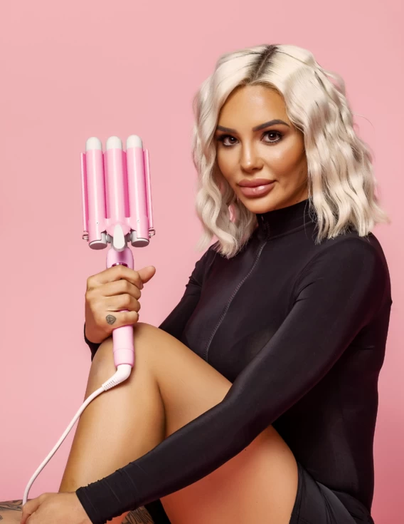 MERMADE HAIR - Waver Pink MINI 25mm + BONUS 6 MERMADE HAIR - Waver Pink MINI 25mm + BONUS - Image 4