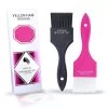 VELLEN HAIR - Wide Hair Colour Painters Brush - 2 Pack - Black/Pink