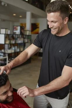 BARBER STRONG - The Barber Tee - Black -Care Product Shop colortrack10604383 1800x1800 35753.1579683679