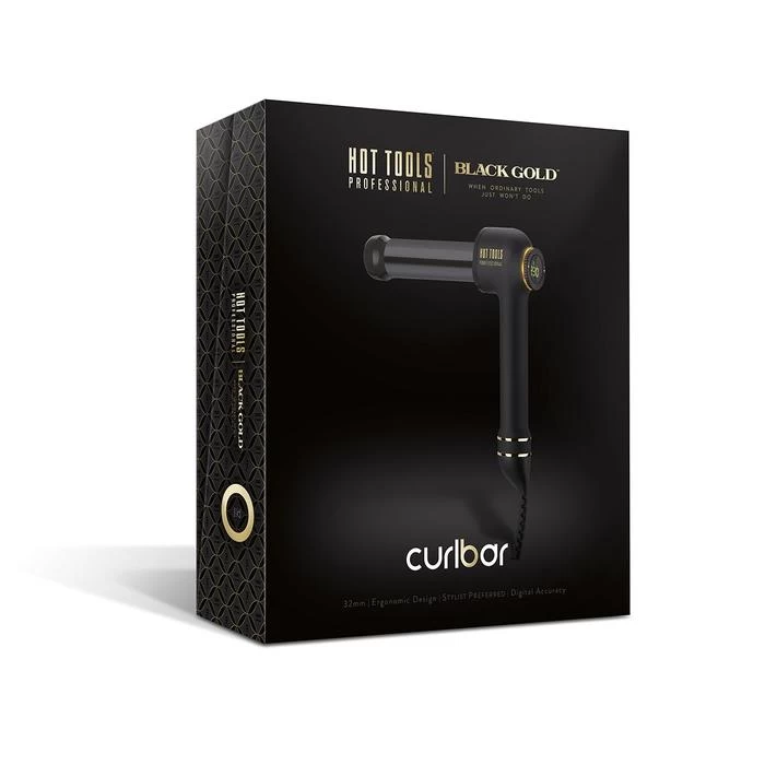 HOT TOOLS PROFESSIONAL - Black Gold Curl Bar 32mm 6 HOT TOOLS PROFESSIONAL - Black Gold Curl Bar 32mm - Image 4